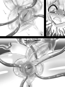 Page 62 of Tamatsuki Futanari Elf-san ga Shokushu ni Osowarete Nyoudou o Semerarete Marunomi Sarete Nakadashi Sarete Haramasarete Shussan Shichau Hon