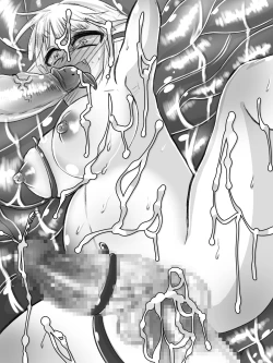 Page 82 of Tamatsuki Futanari Elf-san ga Shokushu ni Osowarete Nyoudou o Semerarete Marunomi Sarete Nakadashi Sarete Haramasarete Shussan Shichau Hon