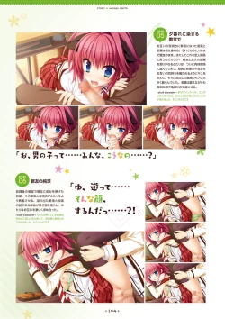 Page 102 of Hanasaki Work Spring! Visual Fanbook