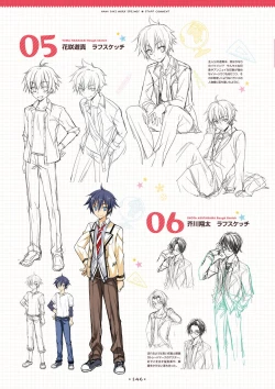 Page 144 of Hanasaki Work Spring! Visual Fanbook