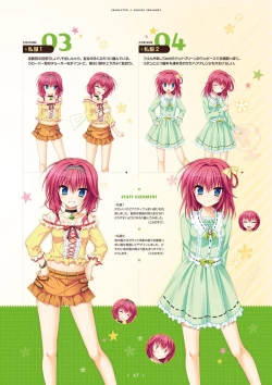 Page 65 of Hanasaki Work Spring! Visual Fanbook