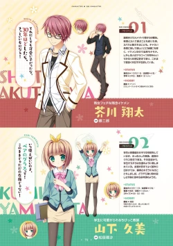 Page 70 of Hanasaki Work Spring! Visual Fanbook