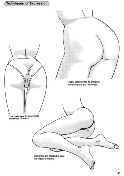 Page 44 of Hikaru Hayashi - Techniques For Drawing Female Manga Characters