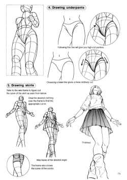 Page 74 of Hikaru Hayashi - Techniques For Drawing Female Manga Characters