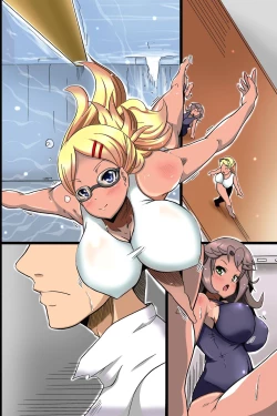 Page 55 of Sukumizu tte Saikou! Saiminjutsu o Tsukatte Muchimuchi de Hiyake Shita Suieibu Joshi-tachi o Doreika Shite Hamete Mita.