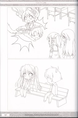 Page 47 of "Happiness!" Original Drawings and Illustrations