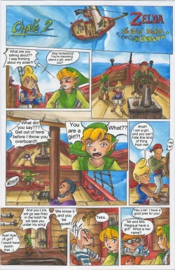 Page 11 of Zelda The wink wakerENGLISH