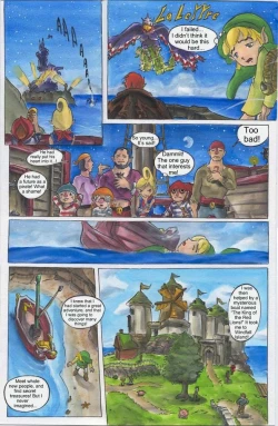 Page 14 of Zelda The wink wakerENGLISH