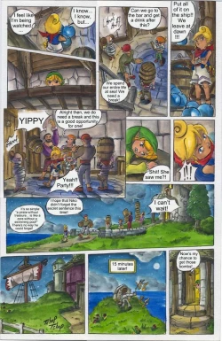 Page 23 of Zelda The wink wakerENGLISH