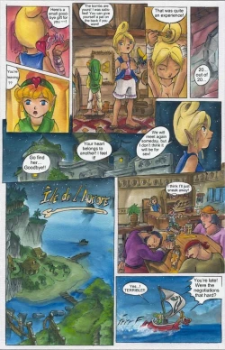 Page 33 of Zelda The wink wakerENGLISH
