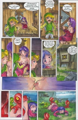 Page 35 of Zelda The wink wakerENGLISH