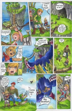 Page 7 of Zelda The wink wakerENGLISH