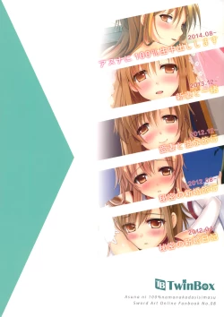 Page 61 of Asuna ni 100% Nama Nakadashi Shimasu