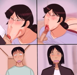 Page 73 of Doukyuusei no Onahole ni Natta Haha