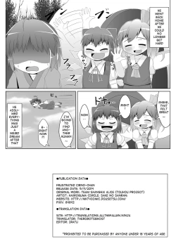 Page 17 of Yokkyuu Fuman na Cirno-chan