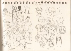 Page 107 of RaKuGaKi./Monochrome.