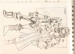 Page 126 of RaKuGaKi./Monochrome.