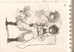 Page 140 of RaKuGaKi./Monochrome.