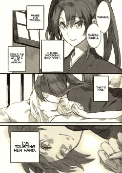 Page 14 of Omutsu no Shoukakuchan Muramura shichau Hon. | Zuikaku Gets Turned on by Shoukaku in Diapers.
