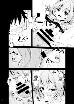 Page 13 of Kosuzusan no Dokidoki Fudeoroshi Lesson | Heartchan and Mamizou-san