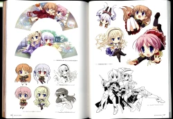 Page 86 of Walkure Romanze Visual Fanbook