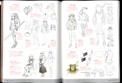 Page 91 of Walkure Romanze Visual Fanbook