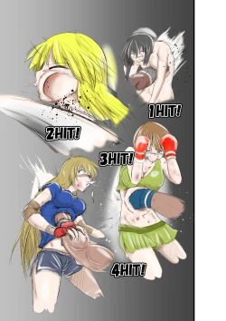 Page 2 of rough sketch of blow ryona