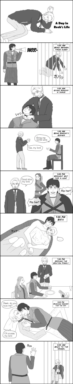 Page 1 of GoT Thramsay Manga