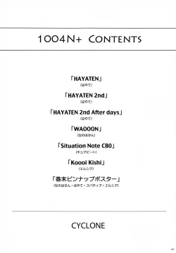 Page 6 of 1004N+ Cyclone no Soushuuhen