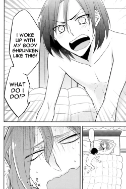 Page 4 of Asa Okitara Tdoudou ga Chijindeta sho | When I woke up this morning Todo had shrunk sho