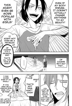 Page 7 of Asa Okitara Tdoudou ga Chijindeta sho | When I woke up this morning Todo had shrunk sho