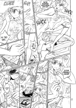 Page 16 of Otoko no Tatakai 13 - Picked Up and Held by Asuka!