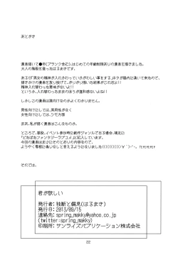 Page 22 of Kimi ga Hoshii