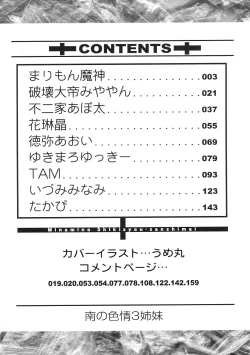 Page 3 of Minami no Shikijou 3 Shimai