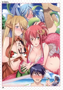Page 38 of Monster Musume no Iru NichijouANOTHER CREATOR VISUAL FAN BOOK